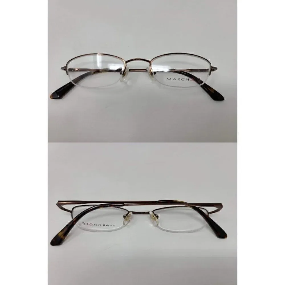 MARCHON M505 249 EYEGLASSES HALF RIM  45 19 135